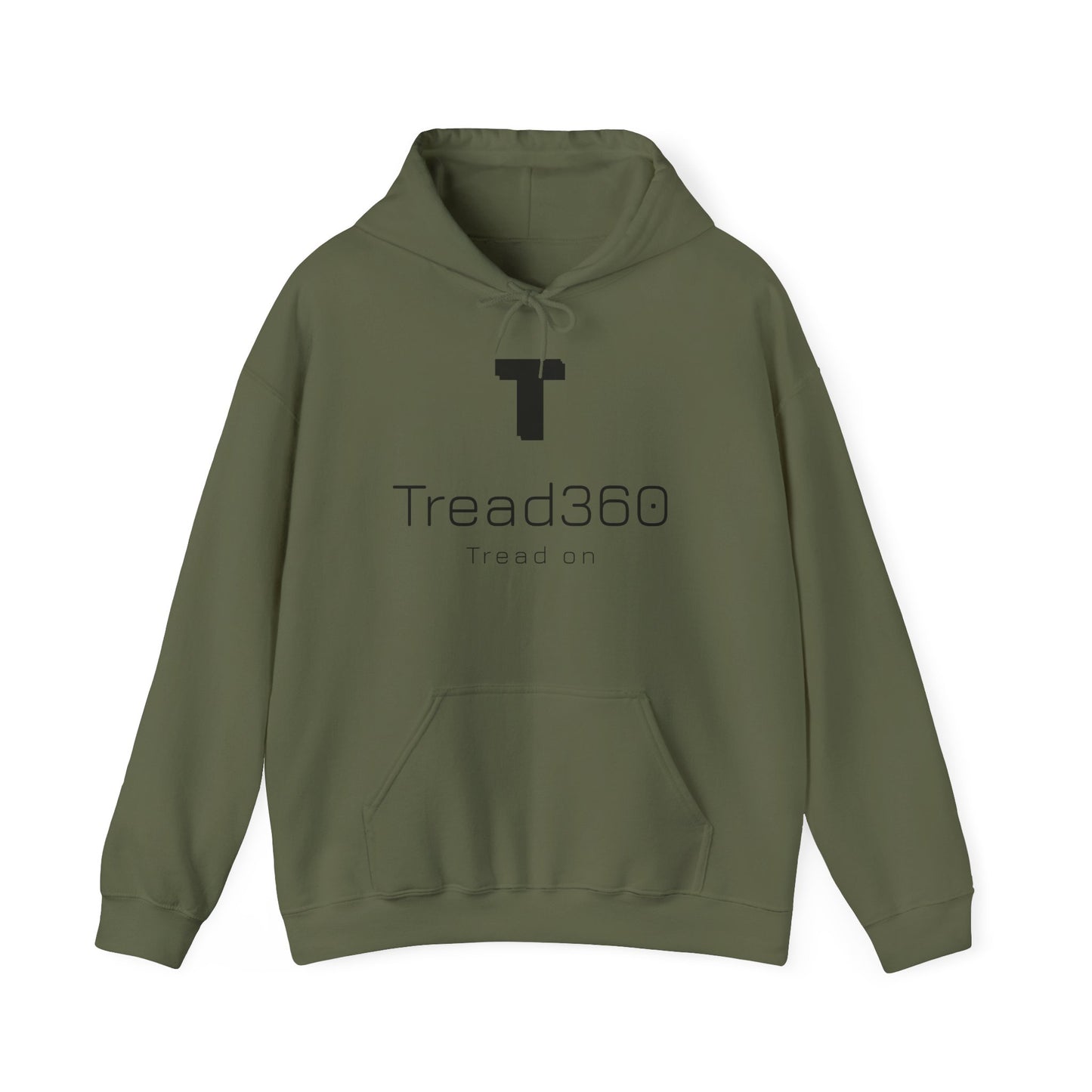 Unisex Hooded Sweatshirt - Tread360 Logo Design