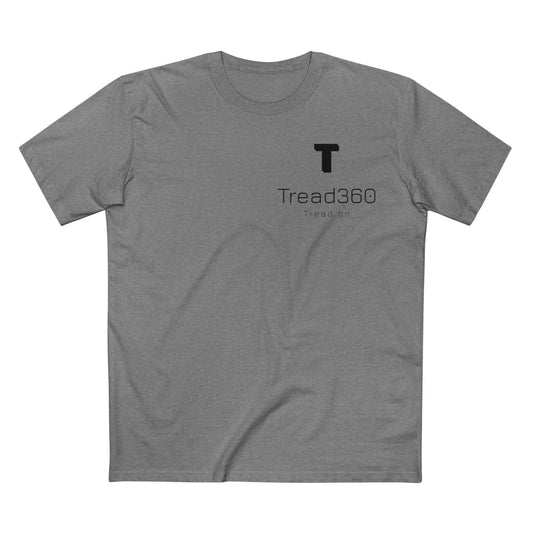 Minimalist Graphic Tee - Tread360 "Tread On" Design for Everyday Wear