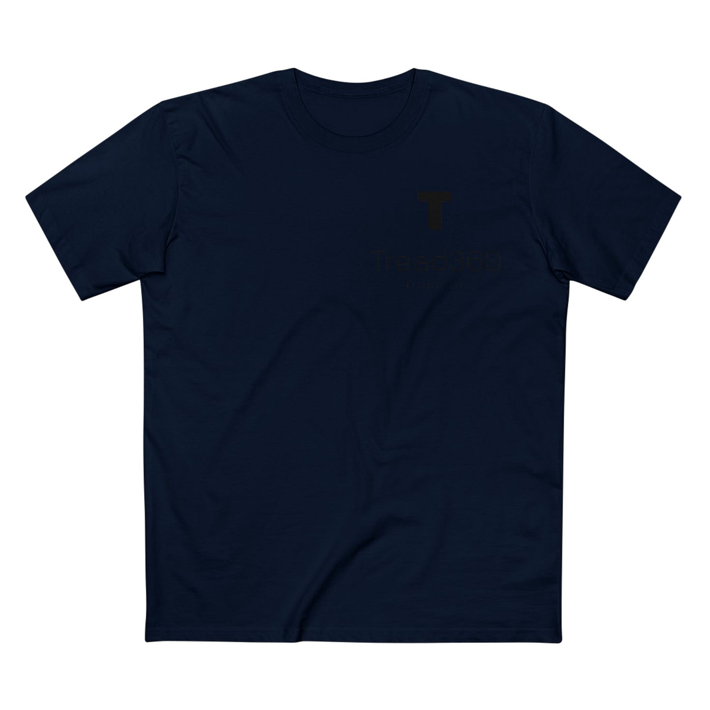Minimalist Graphic Tee - Tread360 "Tread On" Design for Everyday Wear