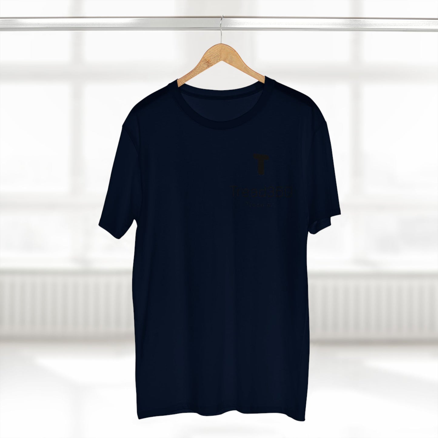 Minimalist Graphic Tee - Tread360 "Tread On" Design for Everyday Wear